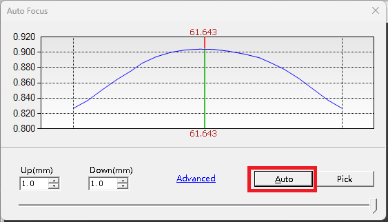 Easson2D trigger auto focus