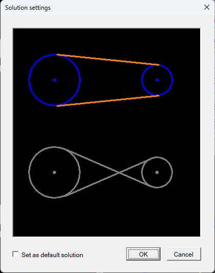 Easson2D two-circle tangent options